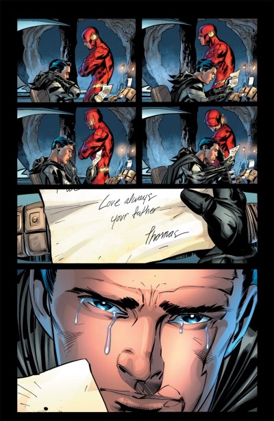 بروس وین نامه پدرش رو میخونه