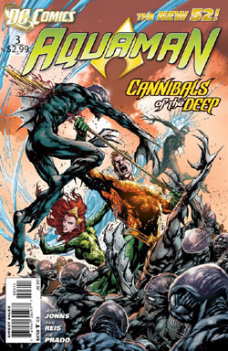  شماره های 1 تا 4 از سری هفتم کمیک های Aquaman