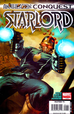 شماره های 1 تا 4 کمیک Annihilation Conquest – Starlord