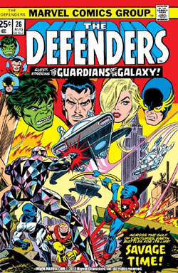 شماره های 26 تا 29 از سری اول کمیک های Defenders