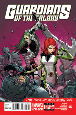 شماره های 11 تا 13 سری سوم کمیک های محافظین کهکشان و شماره های 22 تا 24 کمیک All-New X-Men