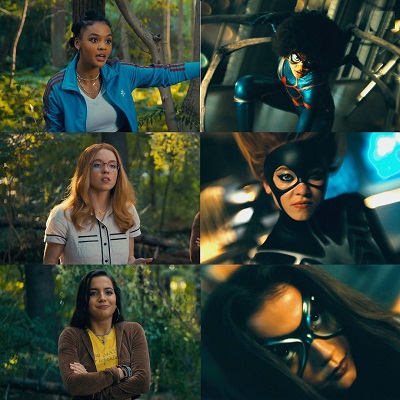 دختران عنکبوتی در طول فیلم به قدرت های خودشون دست پیدا نمیکنند