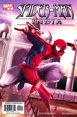 indian spider man اسپايدرمن در هند