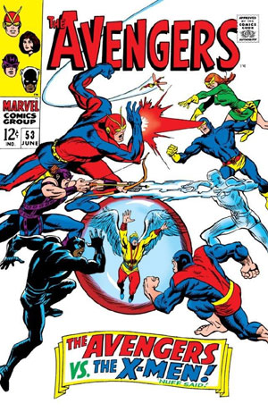  شماره 53 و 141 از سری اول کمیک بوک های Avengers