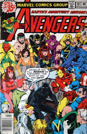 شماره 181 از سری اول کمیک بوک های Avengers