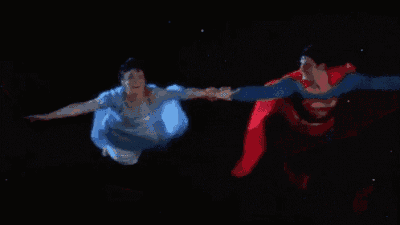  مارگوت کیدر و کریستوفر ریو در فیلم های "سوپرمن"