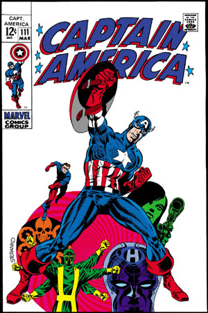  شماره 111 از سری اول کمیک های Captain America