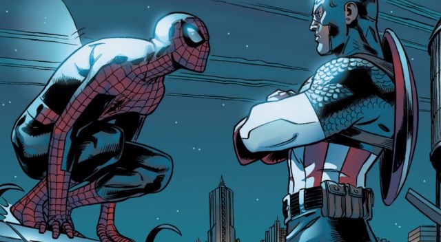 10 لحظه برتر بین مرد عنکبوتی و کاپیتان آمریکا