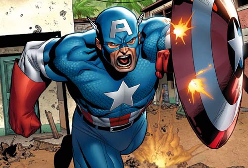10 كمیك برتر كاپیتان آمریكا (Captain America)