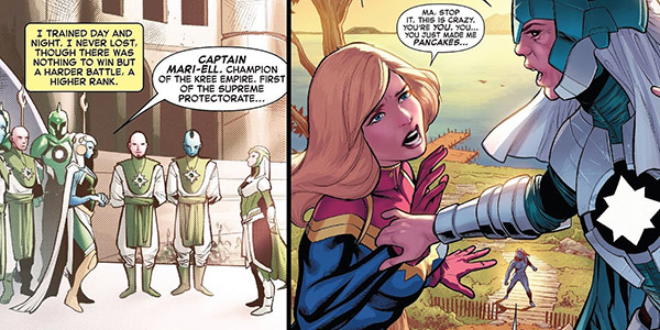 Captain Marvel Comic Mother Kree