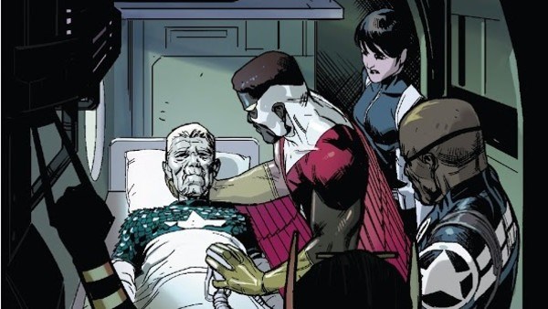  کاپیتان آمریکا در شماره 21 از سری هفتم کمیک بوک های Captain America