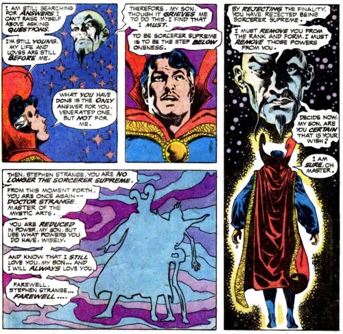  دکتر استرنج در شماره 19 از سری دوم کمیک بوک های Doctor Strange