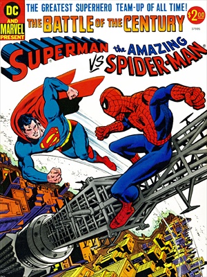 كميك مشترك مرد عنكبوتي و سوپرمن