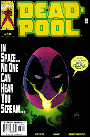  شماره 40 از سری اول کمیک بوک های Deadpool