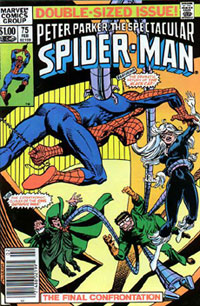 شماره 75 از كمیك Spectacular Spider-Man