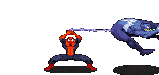 spider-man venom-swing