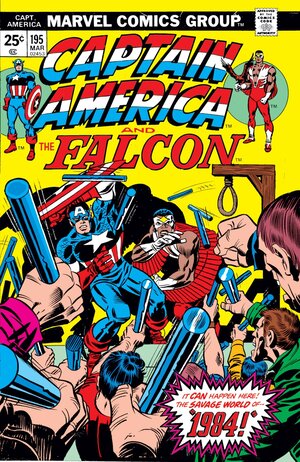 7- شماره های ۱۹۳ تا ۲۰۰ سری کمیک های کاپیتان آمریکا و فالکون
