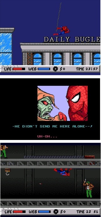 تاریخچه بازی های مرد عنکبوتی 1