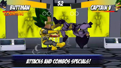 8- Super Heroes Free Fighting Game بازی