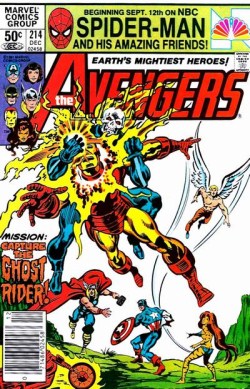  شماره 214 از کمیک Avengers