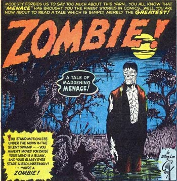 سایمون گارث، زامبی (Simon Garth, The Zombie)
