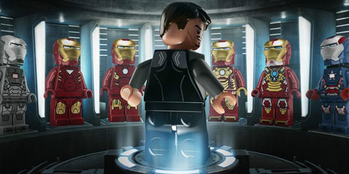 10- مرد آهنی لگویی  (Lego Iron Man)