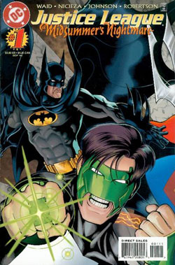  شماره های 1 تا 3 از کمیک Justice League: A Midsummer's Nightmare