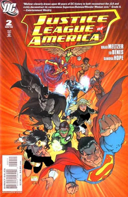 شماره های 1 تا 7 از سری دوم کمیک های Justice League of America