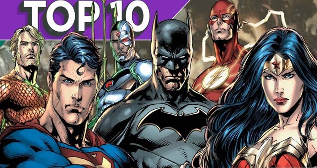 10 کمیک برتر "جاستیس لیگ" (Justice League)