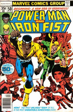  شماره 50 از کمیک Power Man and Iron Fist