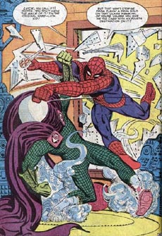 نبرد مرد عنكبوتي با ميستريو