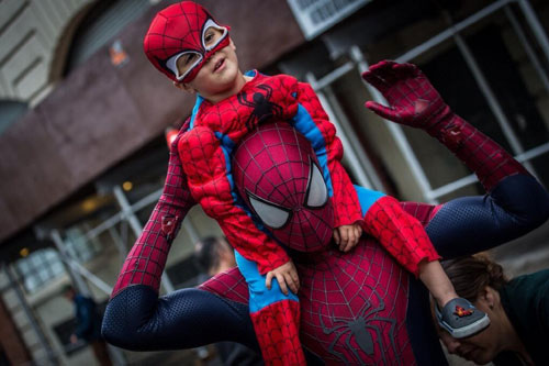 new-spiderman-costume لباس جدید مرد عنکبوتی