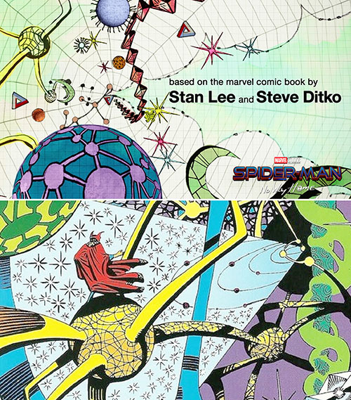 ادای احترام به طراحی های استیو دیتکو برای دکتر استرنج