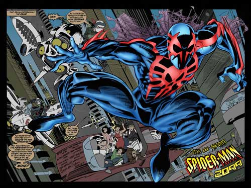 spider-man-2099 میگل اهارا مرد عنکبوتی آینده