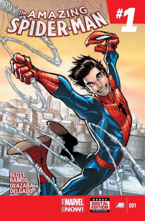 amazing spider-man comic no. 1 marvel now - كميك مرد عنكبوتي شگفت انگيز 