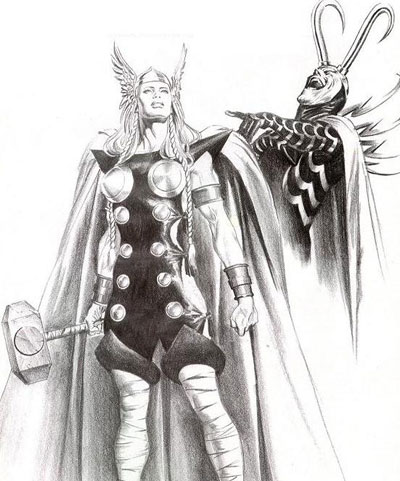  لباس دنیای ایکس (Earth X Thor)