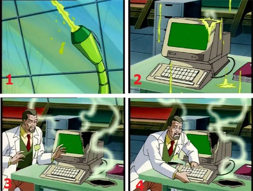 دکتر استیل ول نمیدونه چطور با رایانه کار کنه!