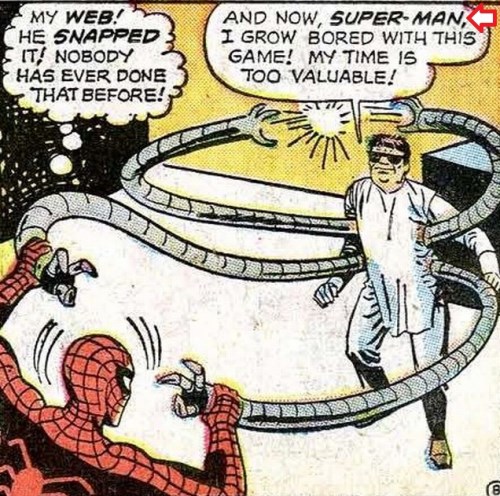 مرد عنکبوتی - سوپرمن