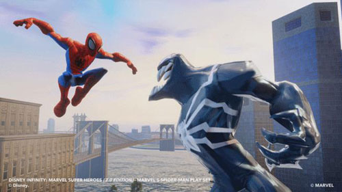 مرد عنكبوتی دربازی Disney Infinity Marvel Super Heroes