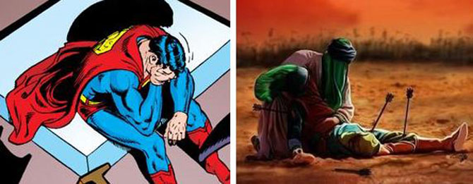 داستان برتر سوپرمن از از ديدگاه حادثه عاشورا