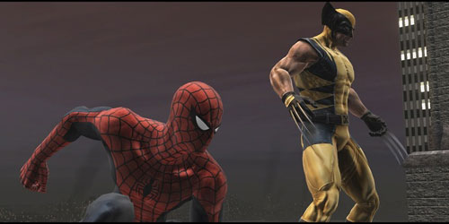wolverine-spiderman وولورين - مردان ايكس - مرد عنكبوتي
