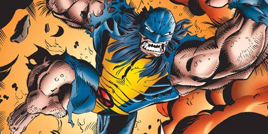  لباس "ولورین وحشی" (Feral Wolverine)