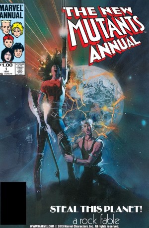   شماره 1 از کمیک New Mutants Annual