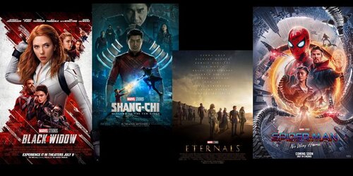 بازگشت MCU به پرده سینماها با 4 فیلم