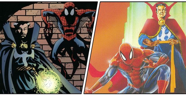 10-تیم-آپ-برتر-مرد-عنکبوتی-و-دکتر-استرنج-در-دنیای-کمیک-بوک-team-up-اسپایدرمن-spiderman-داکتر-doctor-strange-مشترک-بهترین-داستان