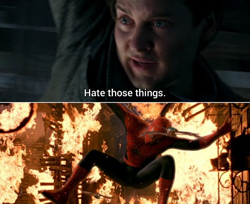  "از این چیزا متنفرم!"