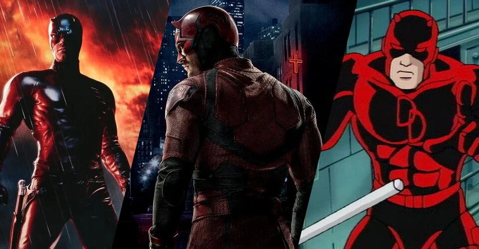 رتبه بندی اقتباس های بی باک (Daredevil) در دنیای سینما، انیمیشن و تلویزیون